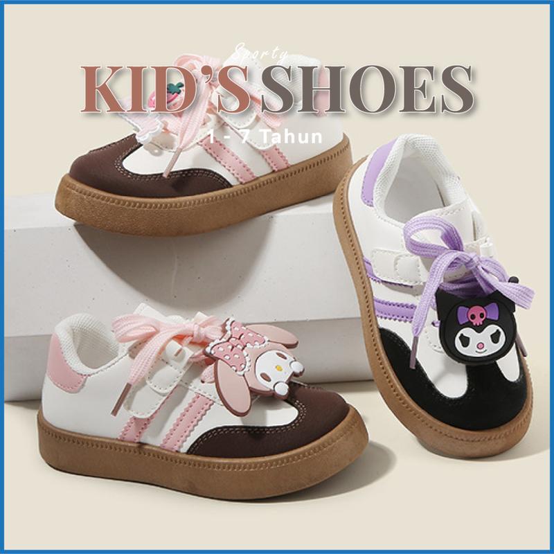 GGS - Sepatu Sneaker Casual Anak Laki Perempuan Modern Kurumi Melody Unisex Usia 1 - 7 Tahun Type MKV 0