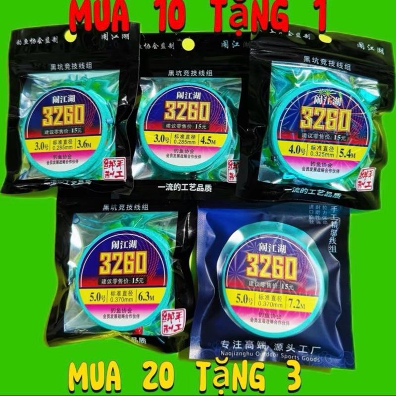 Mua 10 Tặng 1 Trục Câu Đài Buộc Sẵn 3260 Dây Câu Cá Tàng Hình Cao Cấp Cước Trục Siêu Bền Fishing Đi Câu Bắt Cá