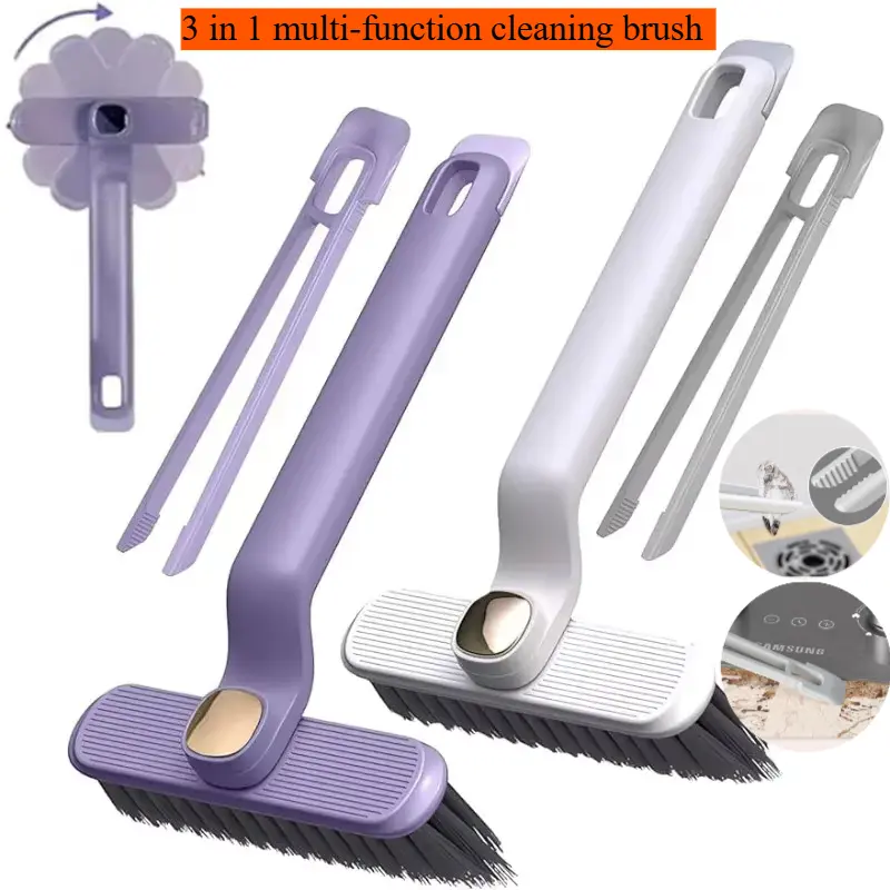 Bàn Chải Đường May Sàn Phòng Tắm, Đa Chức Năng, Bàn Chải Phòng Tắm Gia Đình, Bàn Chải Làm Sạch Góc Nhà Bếp, Bàn Chải Đường May Đầu Cuối Xoay