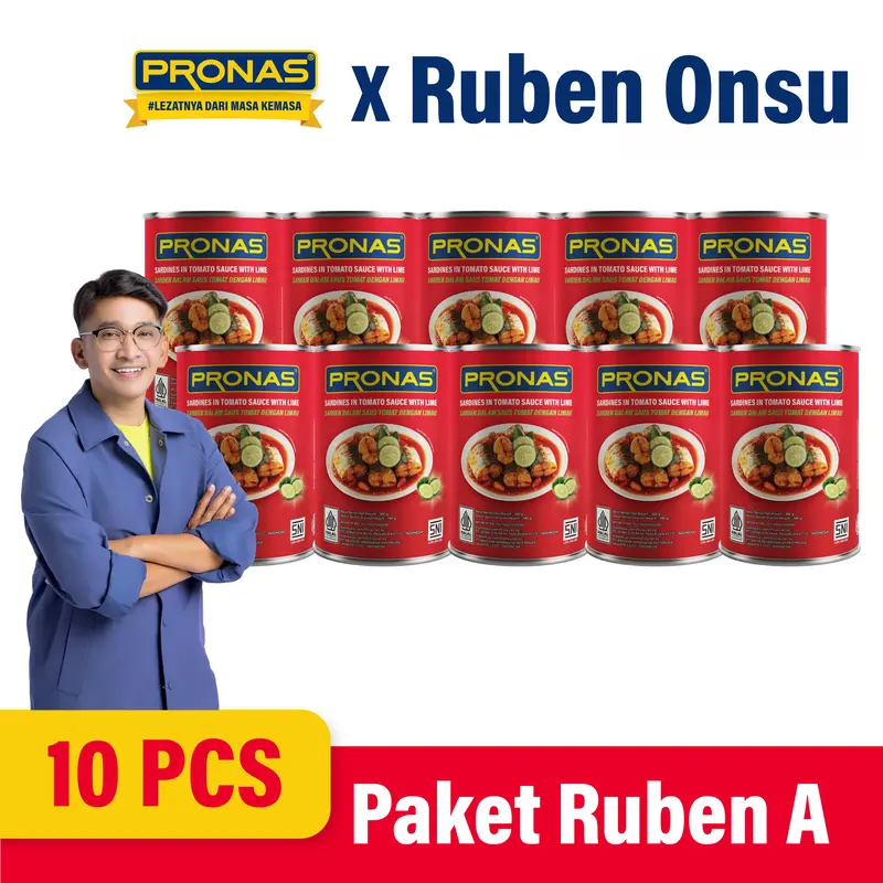 [Exclusive Ruben Onsu] PRONAS Paket Special Sarden Limau Bundling (10 pcs) 0