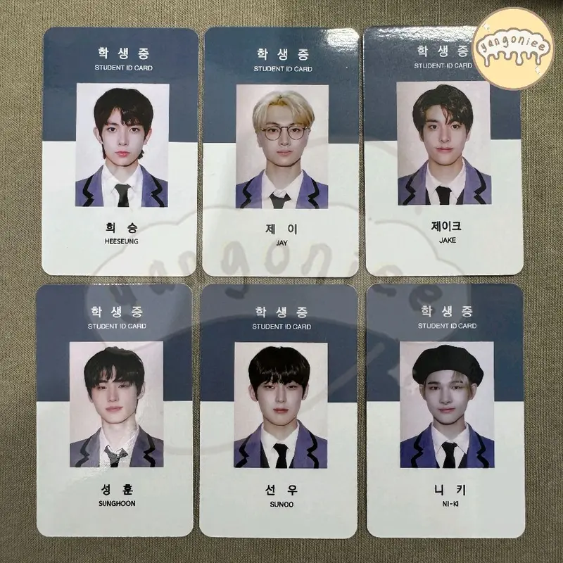 unofficial enhypen photocard heeseung jay jake sunghoon sunoo ni-ki 0