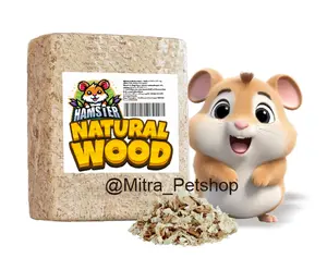 Serbuk kayu hamster, landak, kura kura, reptil natural wood wangi buah segar