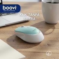 Gambar Boovi M340 Wirelss Mouse Untuk Windows MacOS - 2.4GHz Wireless Ringan Garansi 1 Tahun - Black dari Boovi Official Kota Administrasi Jakarta Barat 4 Tokopedia
