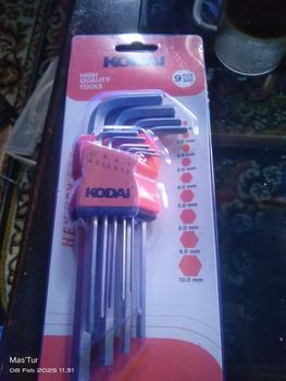Product Review of KODAI KUNCI L SET 9 PCS PANJANG MURAH BISA COD from M**r 0