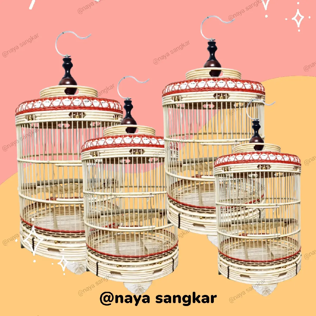 Sangkar Perkutut Mataramam Padepokan Modern Brand Name - Model Terbaru