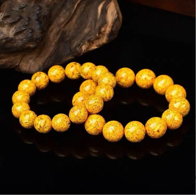 High content realgar crystal bracelet