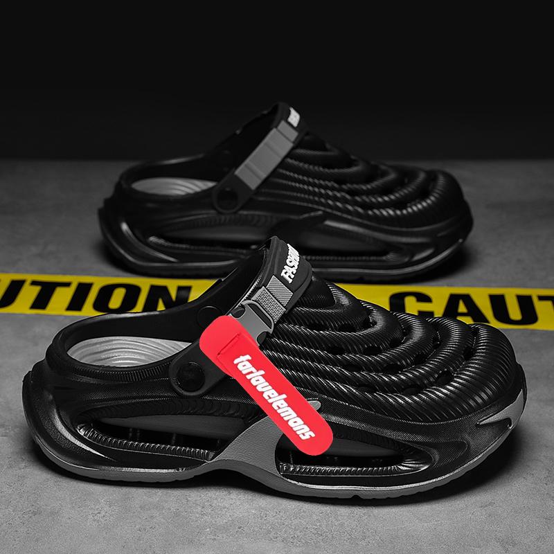 Slide & Co. Sandal Pria Slip On Outdoor & Casual | Sandal Sport Pria | Anti Slip Empuk Ringan Breathable