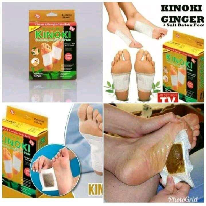 Product Introduction of Grosiran Kosmetik PROMO Paket 5 Box Kinoki Gold Detok Foot Pads Koyo Kaki Ginger Patch Hand 3