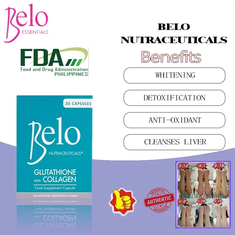 is belo glutathione effective Amazon.com: Belo Nutaceuticals Glutathione + Collagen : Health & Household