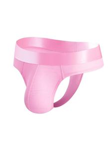 1 Pc Bóxers para Hombre de Tela Suave, Diseño de T-Back, Color Sólido para Casa y Deportes
