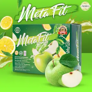 MetaFit Fiber - Buy 1 Get 1 Rasa Lemon Apel (32 Sachet)