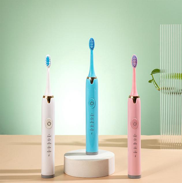 Product Introduction of Pembersih gigi ultrasonik dan sikat gigi elektrik 2 in 1 Mulut Gusi 31