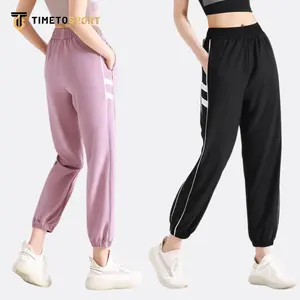 TIMETOSPORT Celana Olahraga Longgar Wanita Track Pants 1129