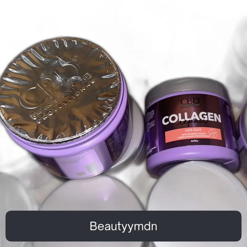 COLLAGEN MASKER RAMBUT HAIR MASK COLLAGEN SHAMPOO CBD Haircare Perawatan Rontok Wangi Vitamin 2