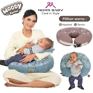 Mom's Baby Bantal Menyusui Woody Series MBB2403