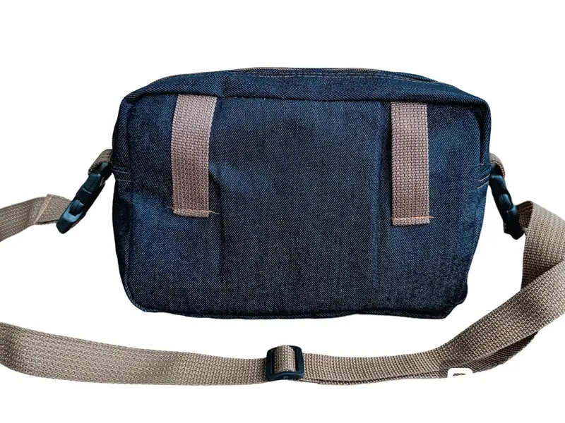tas selempang slingbag casual cau55 termodis bahan jeans pria wanita 4