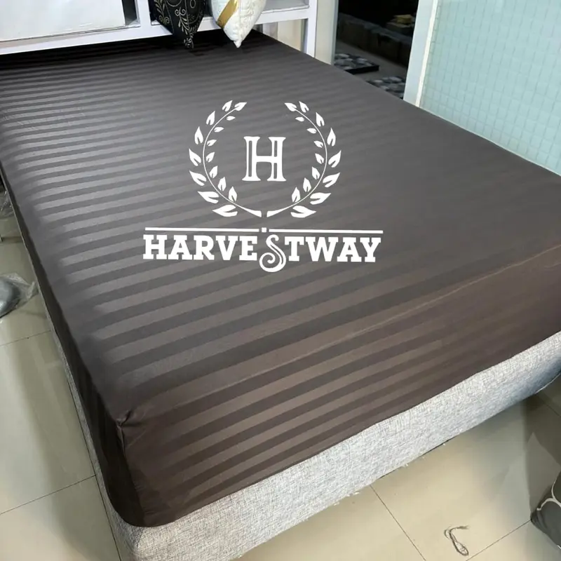 Tinggi 40 (ETALASE A) Sprei Hotel Salur Dobby Mikrotenssel Premium Gramasi 120 6