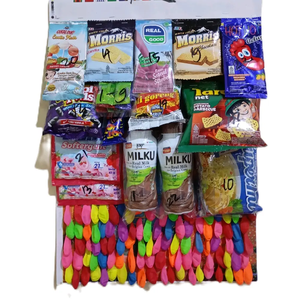 Cabutan balon isi 100 pcs.Mie