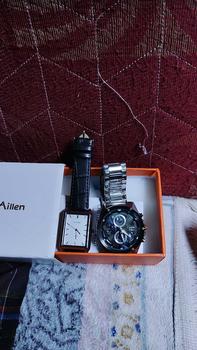 Product Review of CristianoAillenJamTanganPriaAnalog8895RantaiStainlessSteelChronographKacaSapphireWaterResistant3ATMWatchesWaterproof from i**n s**h 0