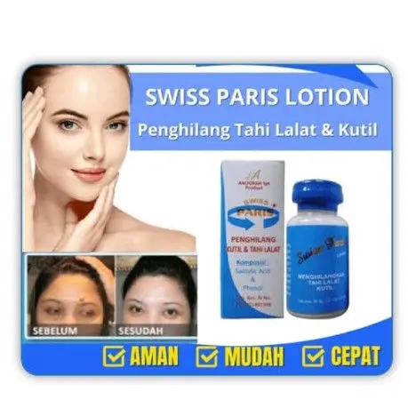 SWISS PARIS LOTION PENGHILANG TAHI LALAT & KUTIL 10 ML ORIGINAL Bisa COD 2