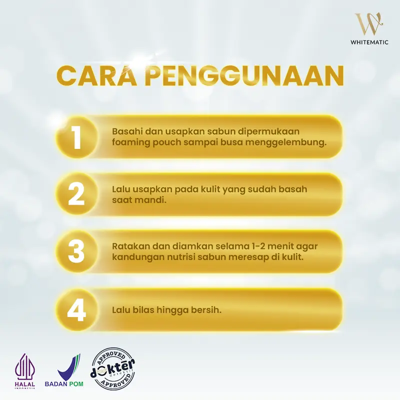[DAPAT 1 SABUN] WHITEMATIC ULTIMATE CRYSTAL DNA BRIGHTENING RED SOAP 90G SABUN BATANG MENCERAHKAN & MELEMBABKAN KULIT 4