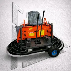 Double Pan Trowel Duduk / Mesin cor Terlaris