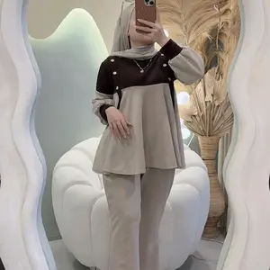 AMANDA SET SETELAN WANITA ATASAN DAN CELANA SEMI CUTBRAY KNIT PREMIUM ELEGAN MEWAH CANTIK