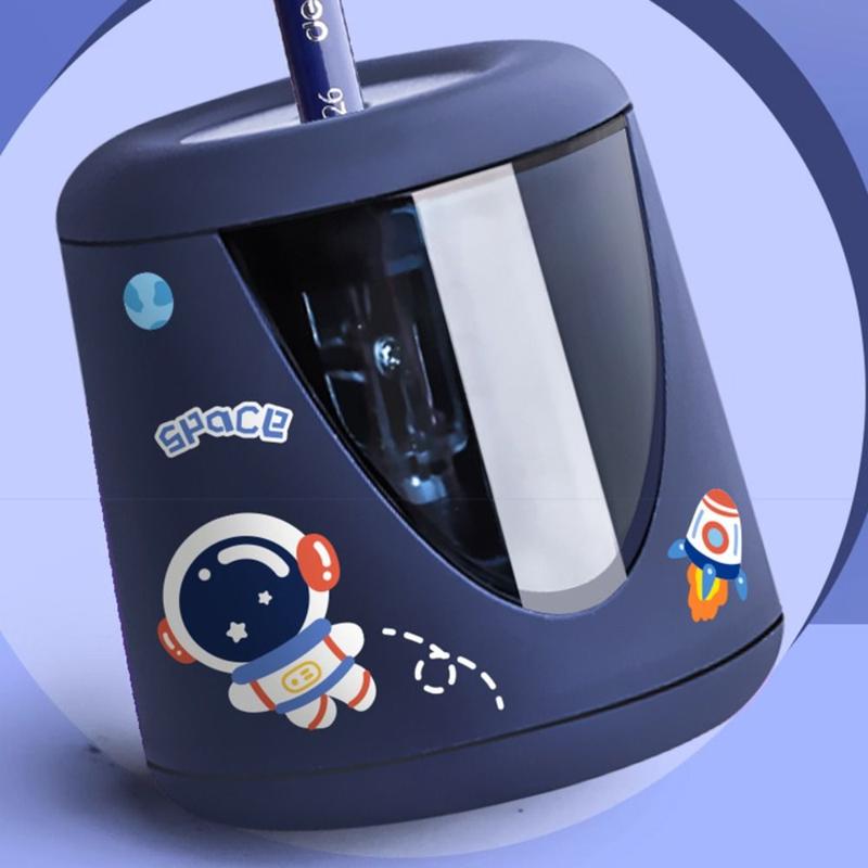 Cute Office School Supplies Battery/USB/Charging Cartoon Electric Pencil Sharpener Switch Automatic Creative Stationery Mechanical Tool 7