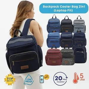 GabaG Tas Asi – Backpack Coolerbag Troy (Laptop Fit) | Tas Bekal | tas bayi | Diaper Bag