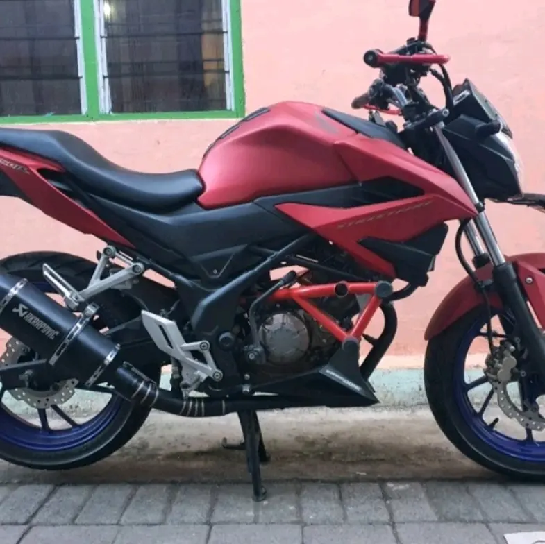 Knalpot racing Akrapovic Vixion Satria Fu CB 150R suara BASS ADEM Motor Motorcycle Motorcycle Motorcycle 3
