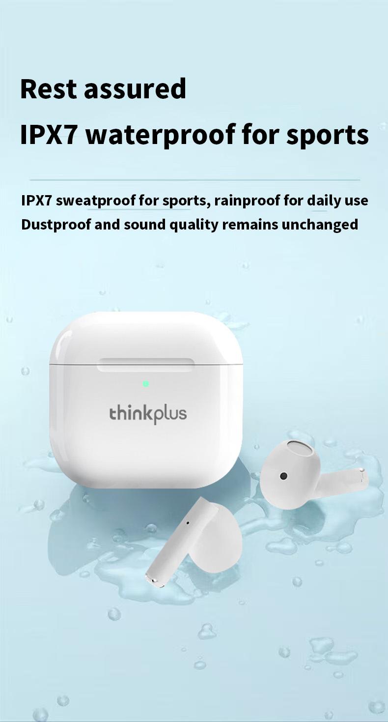 Lenovo thinkplus AI 2026 New Air Pro True Wireless Bluetooth Earphone Headphone Suara HiFi Latensi Rendah Pengurangan Kebisingan Earbud untuk iPhone Android