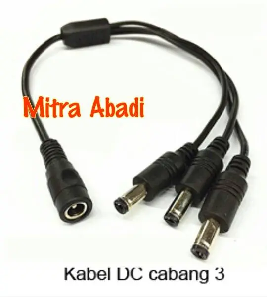 Kabel Jack DC Cabang 3 Serbaguna 0