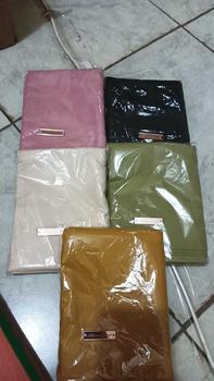 Product Review of PAKET (5+3pcs RANDOM) VOAL MIRACLE ALAINA SCARF POLOS hijab persegi Kerudung from m**a 0