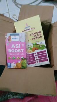 Product Review of MOMSY BUY 1 GET 1, ASI Booster 60 Kapsul X ALMOND MIX VANILLA 6 Sachet from b**n 3