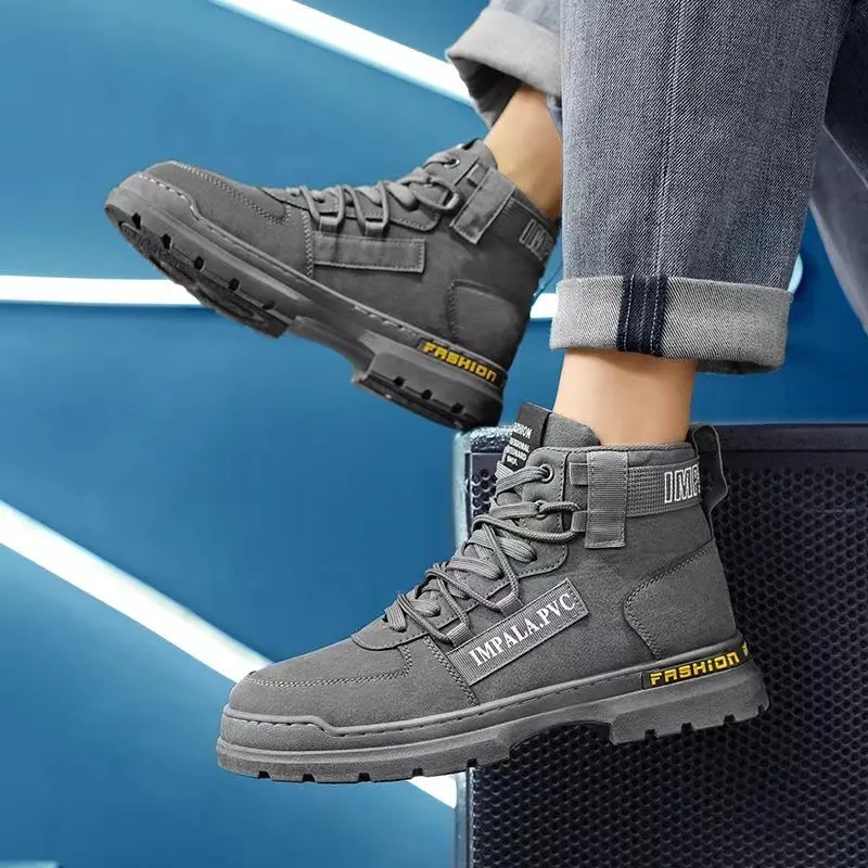 Sepatu Boots Pantofel Formal Pria Casual Docmart Pria 5