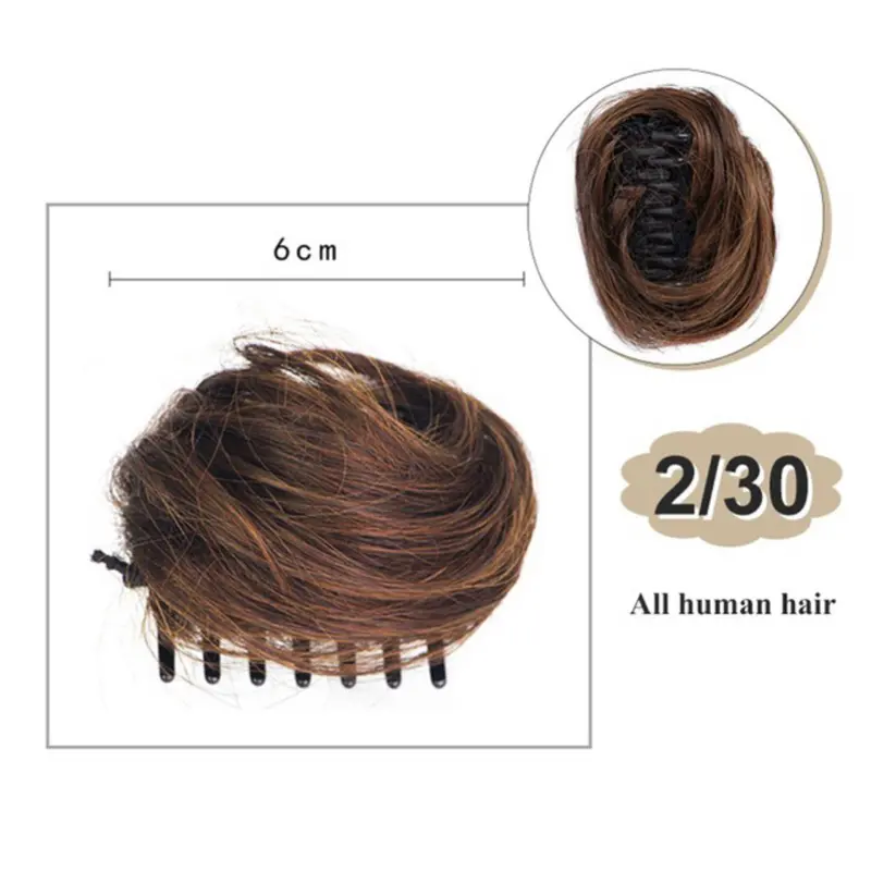 JEPIT FUN BUN CEPOL KOREA RAMBUT PALSU HAIRCLIP 6