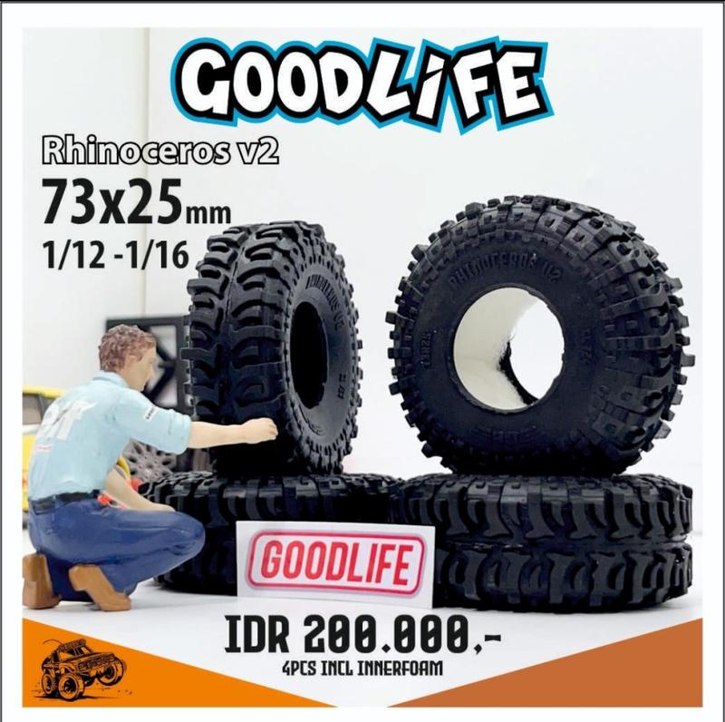 Ban Rc Adventure GoodLife Mini Rhinoceros V2 73x25mm 1