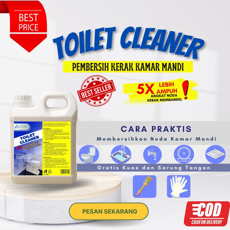 Cairan Pembersih Kerak Kamar Mandi Autoox Cleaner 1 Liter Pembersih ...