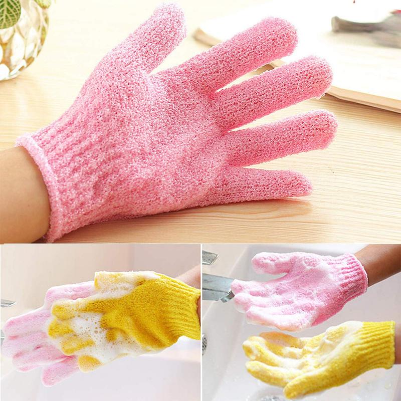 svtn (1pcs) Sarung Tangan Mandi Scruber  - Sarung Tangan Bath Glove Exfoliating Bath scrub Gloves murah berkualitas 0