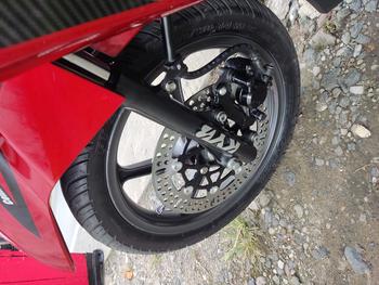 Product Review of emblem KYB timbul sepasang sudah memgunakan lem 3M, BONOS STICKER KYB from 🅸**™ ** 1