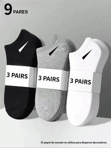 1/3/10/9/12/15 Pares de Calcetines Desechables Unisex Calcetines al tobillo Sin lavado Calcetines cortos Deportivos y Versátiles Esenciales Casuales