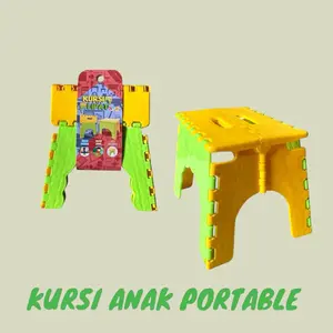 Kursi Lipat Portable SS1332 untuk Anak dan Dewasa - Praktis dan Mudah Disimpan - Furniture