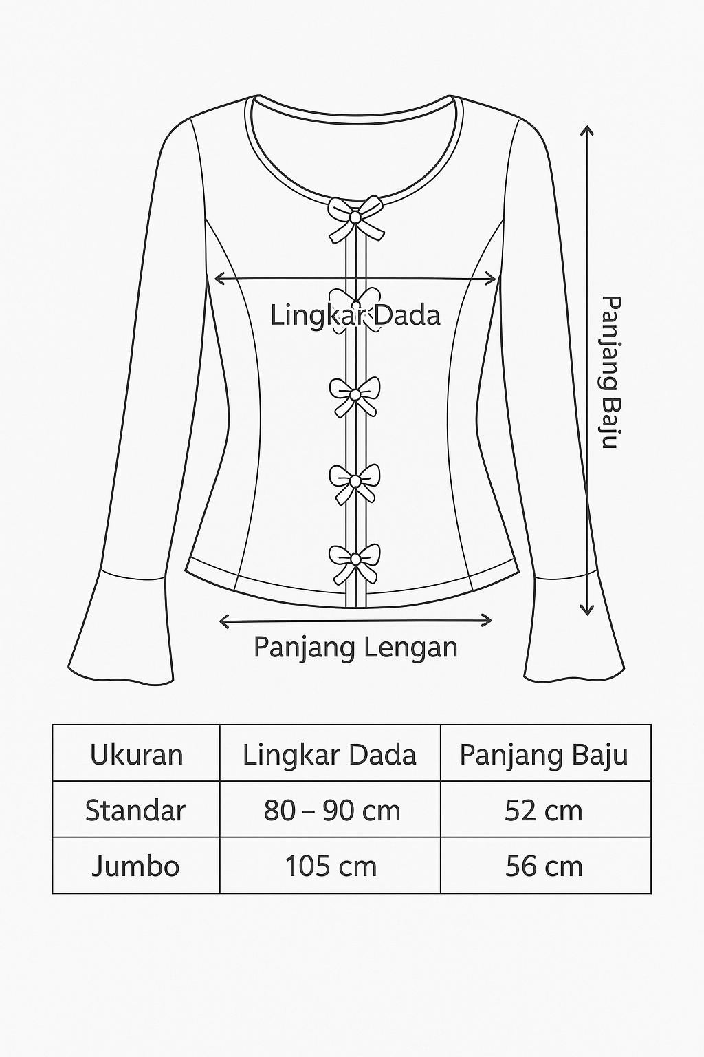KIYANA Cirebon Cloth - Rosela Blouse Knit (NEW SIZE JUMBO) / Blouse Pita / Korean Blouse / Blouse Pita Wanita / Blouse Knit Wanita Lembut Ribs Baju Nyaman Santai Panjang Knitwear