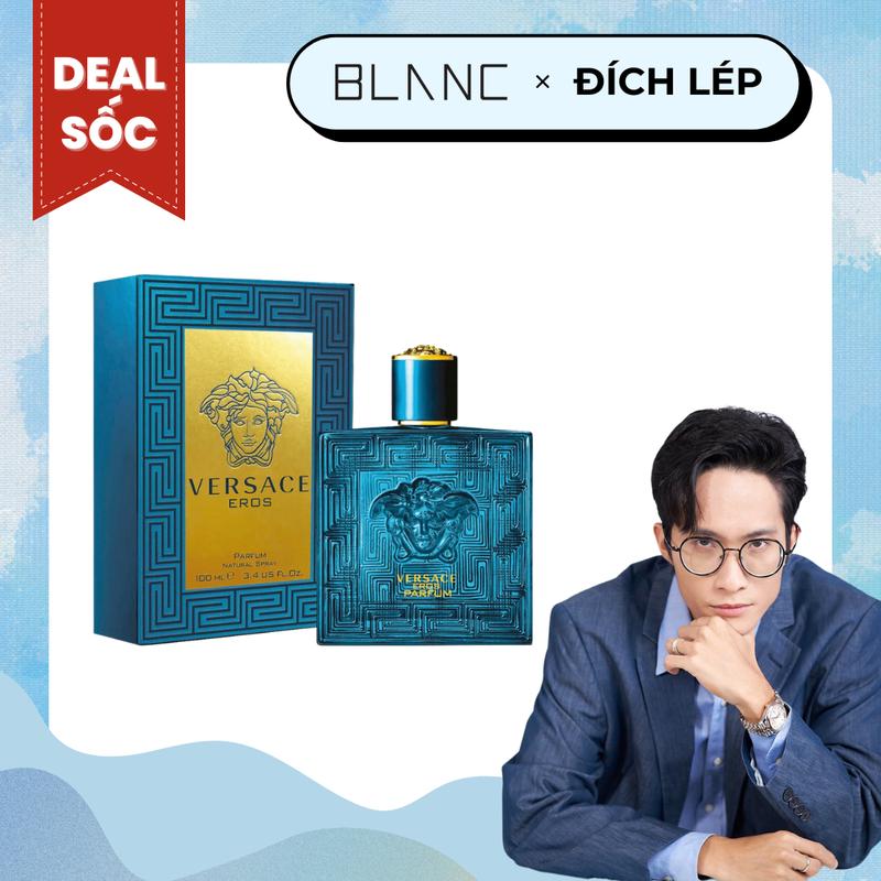 [ĐỘC QUYỀN KOC LÉP KID] Nước Hoa Versace Eros Parfum Dung Tích 100ml Perfume Nam Cosmetic Xịt Thơm