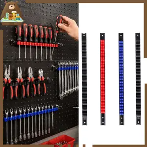 Rak Obeng Gantung 4pcs Tempat Obeng Dinding Serbaguna Tempat Tang Organizer Alat Bengkel