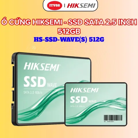 Ổ CỨNG - SSD SATA HIKSEMI 512GB - 256GB - 128GB SATA 2.5inch - BH 36 Tháng.