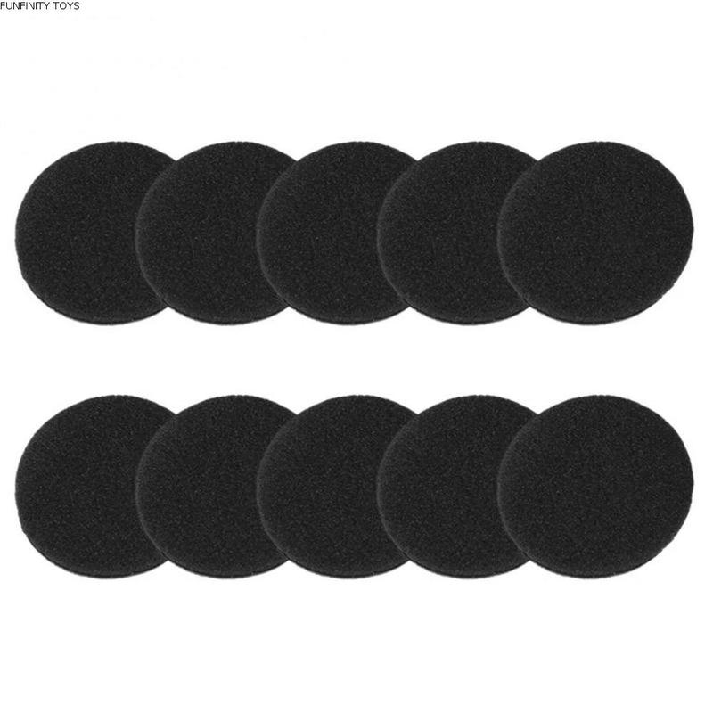 FUNFINITY TOYS Phụ kiện Đen Miếng bọt biển Bao Gồm Tai nghe Cap 35mm 40mm 45mm…