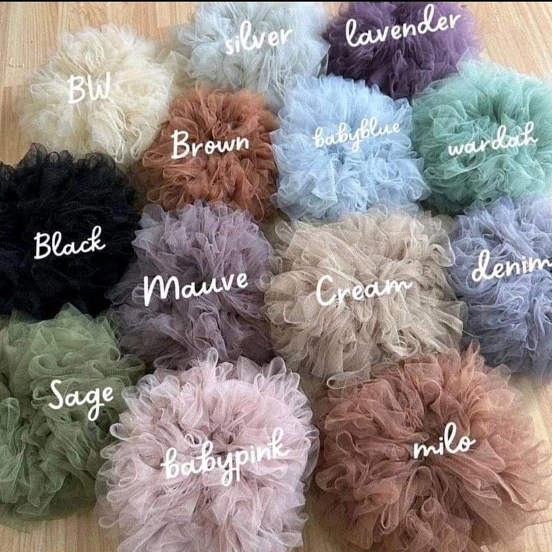 Cepol Hijab Bahan Tile Halus Dan nyaman Dipakai Terlaris banget Muslim Scrunchies 5