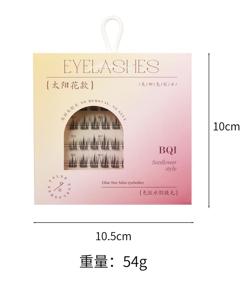Product Introduction of Glue-free self-adhesive false eyelashes Makeup Eyelash Extensions  natural simulation enlarged eyes  Cosmetic 20