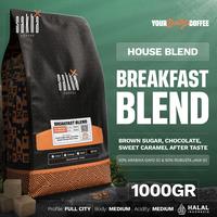 Gambar Kopi Gold Breakfast Blend Espresso Coffee Bean 1Kg Biji Bubuk Coffe - Biji Kopi dari Sakha Coffee Bali Kab. Badung 1 Tokopedia